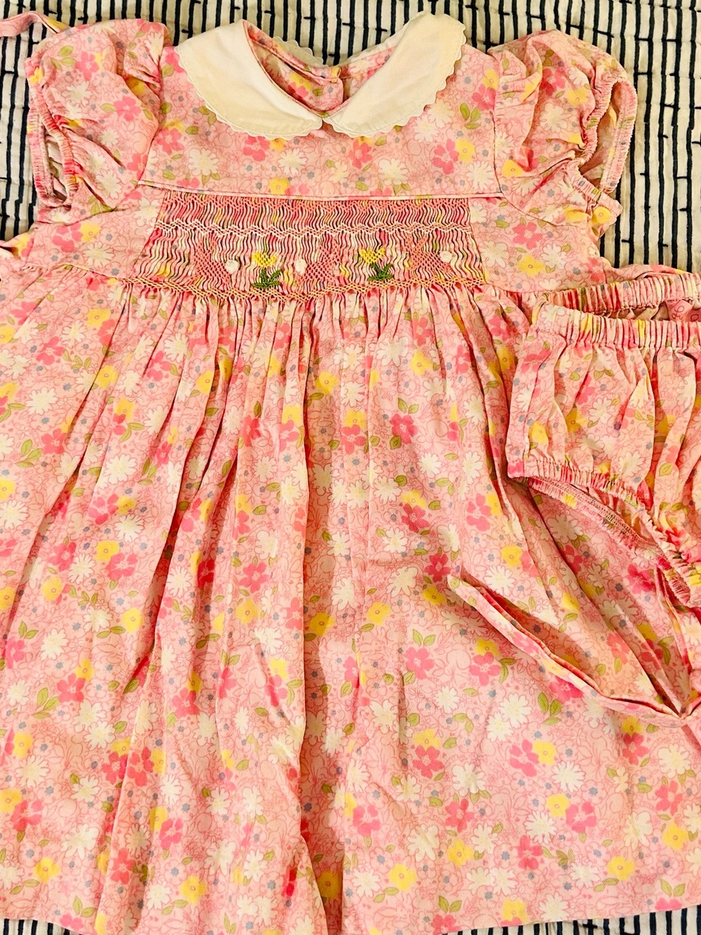 Lilly Pulitzer Smocked Dress Set